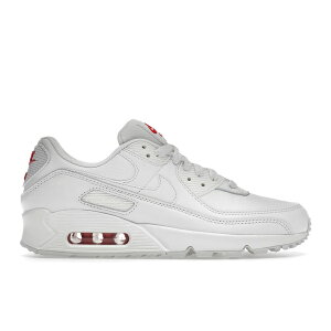 Nike �i�C�L ���f�B�[�X �X�j�[�J�[ �yNike Air Max 90 Sail Red (Women's)�z �T�C�Y US_6(23.0cm) Summit White/Summit White/Siren Red