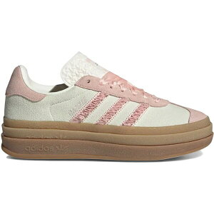 adidas �A�f�B�_�X ���f�B�[�X �X�j�[�J�[ �yadidas Gazelle Bold Sandy Pink Ruffle (Women's)�z �T�C�Y US_6(23.0cm) Ivory/Sandy Pink/Off White