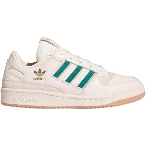 adidas �A�f�B�_�X ���f�B�[�X �X�j�[�J�[ �yadidas Forum Low CL Cloud White Active Green Sandy Pink (Women's)�z �T�C�Y US_9.5(26.5cm) Cloud White/Active Green/Sandy Pink