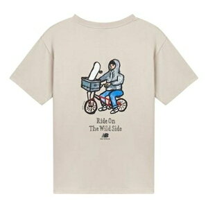 New Balance ニューバランス メンズ スニーカー 【New Balance Graphic Print Tee 'Beige Blue' AMT12343-GOK】 サイズ US_M_XL