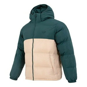 adidas アディダス メンズ スニーカー 【adidas Down Regen Hooded Puffer Jackets 'Green Beige' HL9187】 サイズ US_M_XL