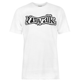 【送料無料】 エアウォーク メンズ Tシャツ トップス Wave Logo T Shirt Mens White