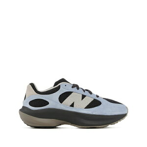 �j���[�o�����X �����Y �X�j�[�J�[ �V���[�Y Wrpd runner light chrome blue sneakers Blue