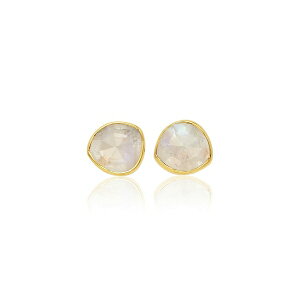 ���j�J���B�i�_�[ ���f�B�[�X �s�A�X���C�������O �A�N�Z�T���[ Siren stud moonstone earrings Gold