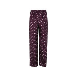 ���E�� �E���r�i�[�e�B ���f�B�[�X �J�W���A���p���c �{�g���X Polka-dot trousers Purple