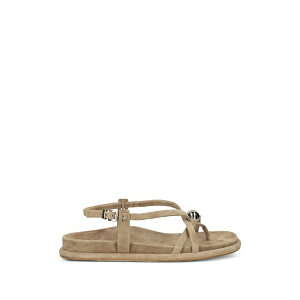 �P�l���A���h�V�������K�[ ���f�B�[�X �T���_�� �V���[�Y Aily embellished-detail crossover-strap sandals Neutrals