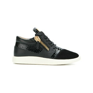 �W���[�b�y�U�m�b�e�B ���f�B�[�X �X�j�[�J�[ �V���[�Y Runner panelled sneakers Black