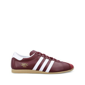 �A�f�B�_�X �����Y �X�j�[�J�[ �V���[�Y Three stripes paris sneakers Red