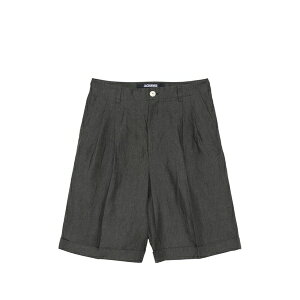 �W���N�G���X �����Y �J�W���A���p���c �{�g���X Pastro pleated cuffed-hem shorts Grey
