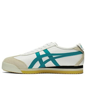 Onitsuka Tiger �I�j�c�J�^�C�K�[ �����Y �X�j�[�J�[ �yOnitsuka Tiger Mexico 66 'White Green Grey' 1183C156-102�z �T�C�Y US_5(23.0cm)