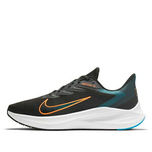Nike �i�C�L �����Y �X�j�[�J�[ �yNike Air Zoom Winflo 7 'Black Atomic Orange' CJ0291-013�z �T�C�Y US_10.5(28.5cm)