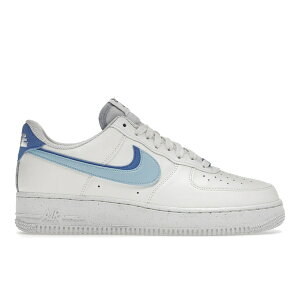 Nike �i�C�L �����Y �X�j�[�J�[ �yNike Air Force 1 Low '07 LV8 82 Double Swoosh Medium Blue�z �T�C�Y US_10(28.0cm) Sail/Medium Blue/Black/Blue Chill