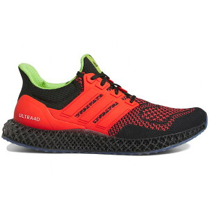 adidas �A�f�B�_�X �����Y �X�j�[�J�[ �yadidas Ultra 4D Rich Mnisi�z �T�C�Y US_10.5(28.5cm) Core Black/Bright Red/Semi Solar Green