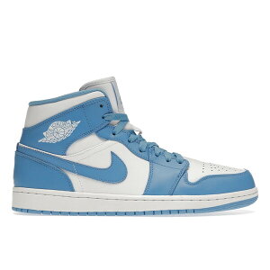 Jordan �W���[�_�� �����Y �X�j�[�J�[ �yJordan 1 Retro Mid UNC�z �T�C�Y US_9(27.0cm) White/University Blue-White