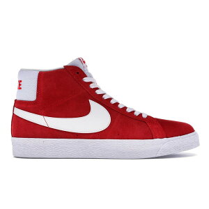 Nike �i�C�L �����Y �X�j�[�J�[ �yNike SB Blazer Mid Red Suede (2017)�z �T�C�Y US_7(25.0cm) University Red/White