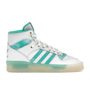 adidas �A�f�B�_�X �����Y �X�j�[�J�[ �yadidas Rivalry Hi Chinese Singles' Day (2019)�z �T�C�Y US_M_4 Footwear White/Hi-Res Green-Gold Foil