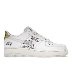 Nike �i�C�L �����Y �X�j�[�J�[ �yNike Air Force 1 Low The Great Unity�z �T�C�Y US_7(25.0cm) White/White-Green-Pink