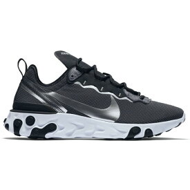 Nike ナイキ メンズ スニーカー 【Nike React Element 55】 サイズ US_8(26.0cm) Black Metallic Silver