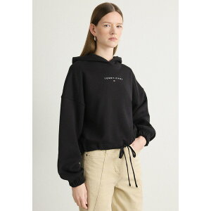 g~[qtBK[ fB[X p[J[EXEFbgVc AE^[ LINEAR BLING HOODIE - Hoodie - black