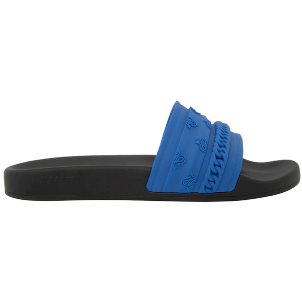 AMIRI アミリ メンズ スニーカー 【AMIRI Pool Slide】 サイズ EU_45(30.0cm) Bandana Chain Blue Black