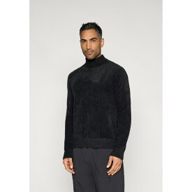 フーディニ メンズ パーカー・スウェットシャツ アウター LYKAN CREW - Fleece jumper - true black