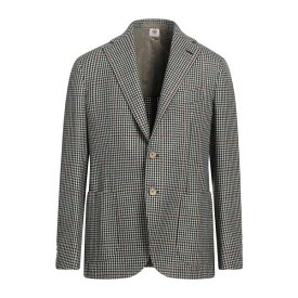 【送料無料】 ルイジ ボレッリ ナポリ メンズ ジャケット＆ブルゾン アウター Blazers Black