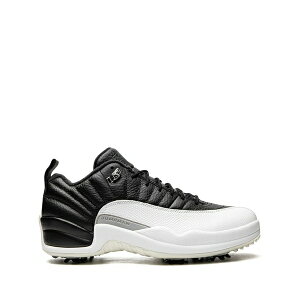 �W���[�_�� �����Y �X�j�[�J�[ �V���[�Y Air jordan 12 low playoffs golf shoes Black