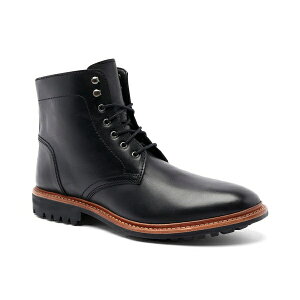 A\j[ BA Y u[c V[Y Men's Lincoln Rugged 6" Lace-Up Boots Black