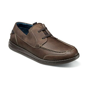 mubV Y Xb|E[t@[ V[Y Men's Brewski Moc Toe Boat Shoes Brown