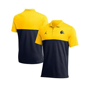 �W���[�_�� �����Y �V���c �g�b�v�X Men's Maize Michigan Wolverines 2022 Coaches Performance Polo Shirt Maize