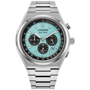 V`Y Y uXbgEoOEANbg ANZT[ Eco-Drive Men's Chronograph Zenshin Super Titanium Bracelet Watch 43mm No Color