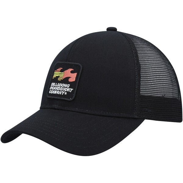 ビラボン メンズ 帽子 アクセサリー Billabong Walled Trucker Adjustable Snapback Hat Black 0