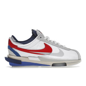 Nike �i�C�L �����Y �X�j�[�J�[ �yNike Zoom Cortez SP sacai White University Red Blue�z �T�C�Y US_7.5(25.5cm) White/Light Cream-University Red