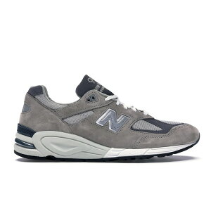 New Balance �j���[�o�����X �����Y �X�j�[�J�[ �yNew Balance 990v2 Kith Grey�z �T�C�Y US_8(26.0cm) Grey/White
