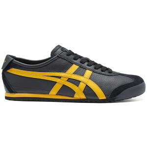 ASICS �A�V�b�N�X �����Y �X�j�[�J�[ �yOnitsuka Tiger Mexico 66 Black Yellow�z �T�C�Y US_5(23.0cm) Black/Yellow