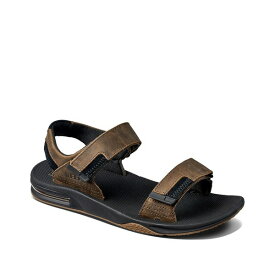 リーフ メンズ スニーカー シューズ Men's Fanning Baja Le Comfort Fit Flip Flops Black, Brown