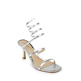 ジュウェルダグレイミシュカ レディース オックスフォード シューズ Women's Reina Ankle Wrap Evening Sandals Silver Texture Metallic
