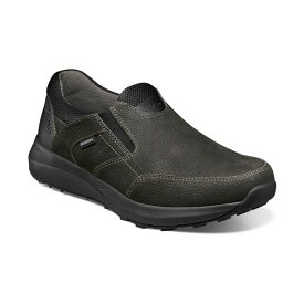 ノンブッシュ メンズ スニーカー シューズ Men's Excursion Water-Resistant Moccasin Toe Slip-On Shoes Charcoal
