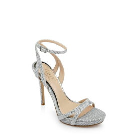 ジュウェルダグレイミシュカ レディース オックスフォード シューズ Women's Arianna Platform Stiletto Evening Sandals Silver Glitter