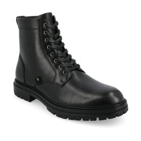 ヴァンセ カンパニー メンズ ブーツ シューズ Men's Denver Tru Comfort Foam Plain Toe Lace-Up Ankle Boots Black