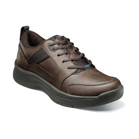 ノンブッシュ メンズ スニーカー シューズ Men's Kore Elevate Moc Toe Oxford Shoes Dark Brown