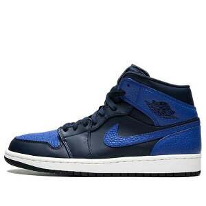 Jordan �W���[�_�� �����Y �X�j�[�J�[ �yAir Jordan 1 Retro Mid 'Obsidian Royal' 554724-412�z �T�C�Y US_8(26.0cm)
