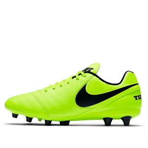 Nike �i�C�L �����Y �X�j�[�J�[ �yNike Tiempo Genio 2 Leather AG Pro 'Green Black' 844399-707�z �T�C�Y US_8(26.0cm)