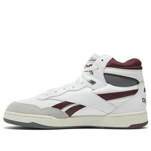 Reebok ���[�{�b�N �����Y �X�j�[�J�[ �yReebok BB 4000 II Mid 'White Classic Maroon' 100033844�z �T�C�Y US_11.5(29.5cm)