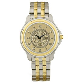 ジャーディン メンズ 腕時計 アクセサリー Lebanon Valley College Shield Logo TwoTone Medallion Wristwatch Gold/Silver