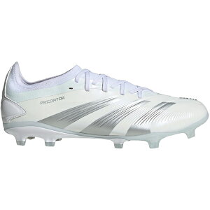 adidas �A�f�B�_�X �����Y �X�j�[�J�[ �yadidas Predator 24 Pro FG Cloud White Silver Metallic�z �T�C�Y US_M_4 Cloud White/Silver Metallic/Cloud White