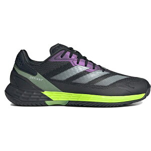 adidas �A�f�B�_�X �����Y �X�j�[�J�[ �yadidas Defiant Speed 2 Black Lucid Lemon�z �T�C�Y US_9(27.0cm) Core Black/Lucid Lemon/Iron Metallic