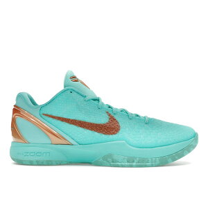 Nike �i�C�L �����Y �X�j�[�J�[ �yNike Kobe 6 Protro Jalen Brunson Statue of Liberty�z �T�C�Y US_5.5(23.5cm) Hyper Turquoise/Metallic Copper