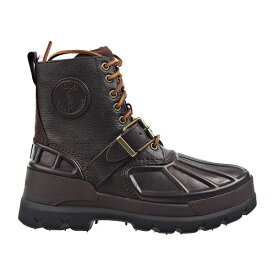 Polo Ralph Lauren ラルフローレン メンズ スニーカー 【Polo Ralph Lauren Oslo High Boot】 サイズ US_11.5(29.5cm) Dark Brown