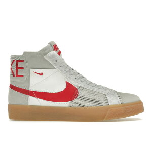 Nike �i�C�L �����Y �X�j�[�J�[ �yNike SB Zoom Blazer Mid Premium Deconstructed White University Red Gum�z �T�C�Y US_7.5(25.5cm) Summit White/Pure Platinum/Summit White/University Red